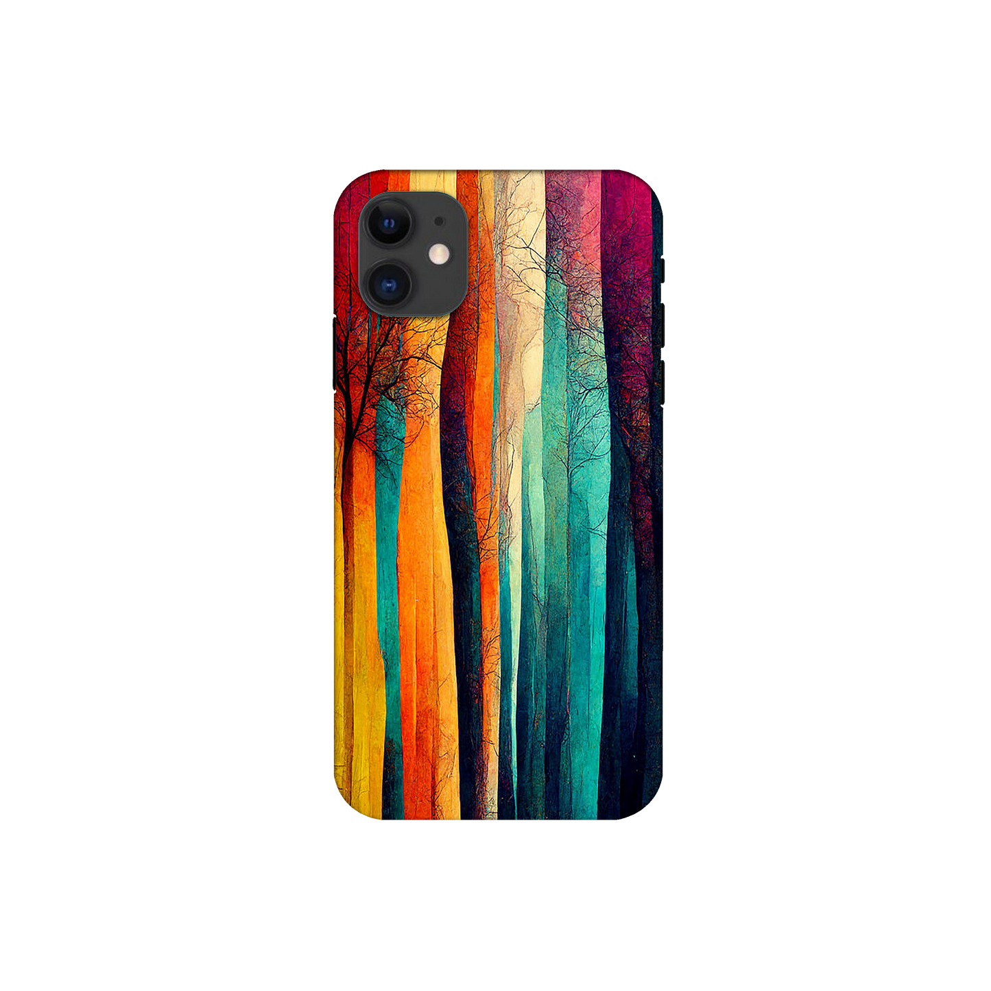 Sensy Gift Multicolor abtract Printed Iphone 12 Back Cover