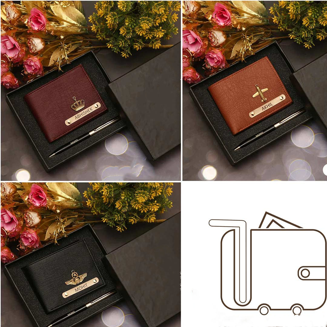 Premium Quality Men's Wallet & Pen Combo