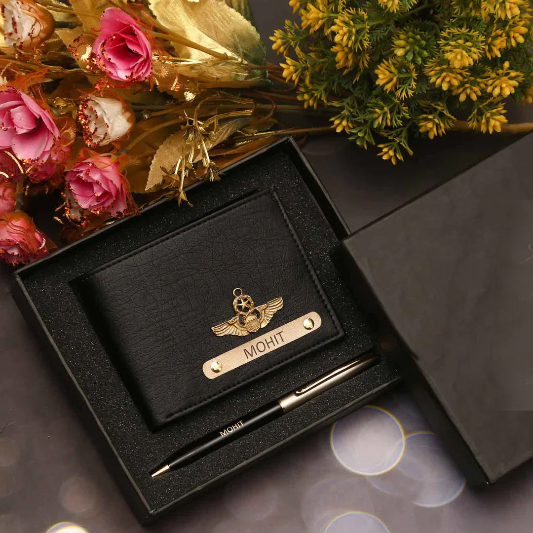 Premium Quality Men's Wallet & Pen Combo