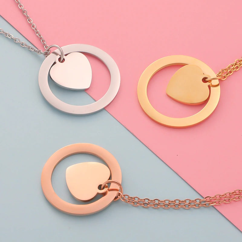 Beautiful Heart Shape Pendants that Sparkle Under the Ring