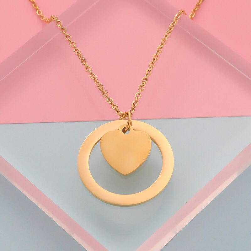 Beautiful Heart Shape Pendants that Sparkle Under the Ring