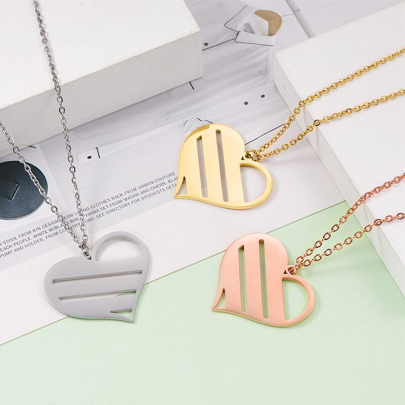 Radiant Love: Discover Our Heart Shape Pendant