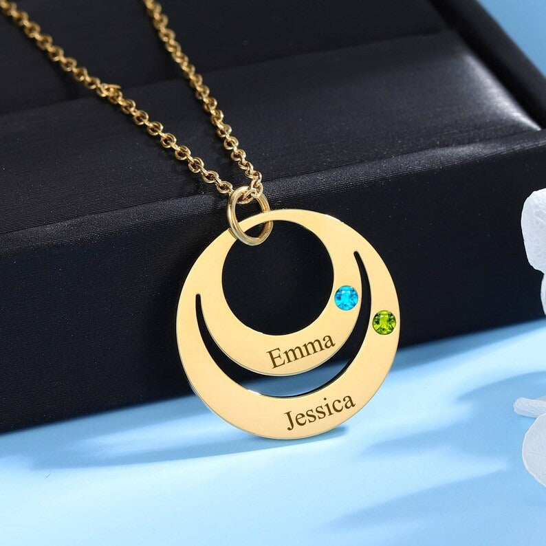 Personalized Birthstone Necklace