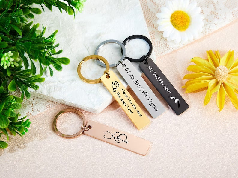 Personalized Engraved Keychain
