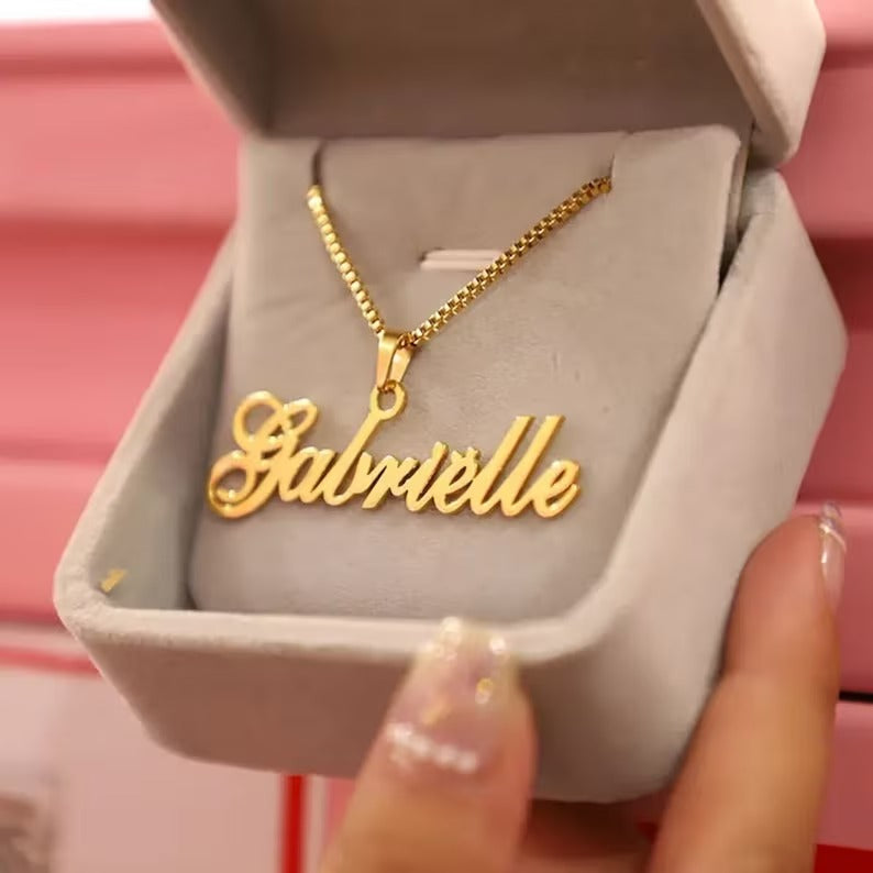 Personalized Name Pendant