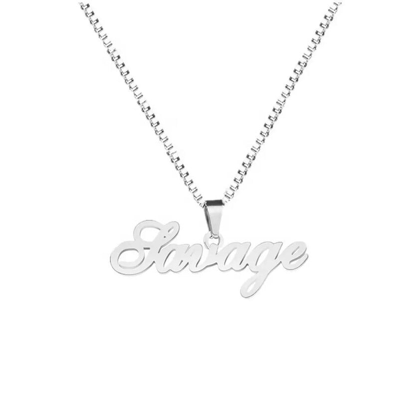 Personalized Name Pendant