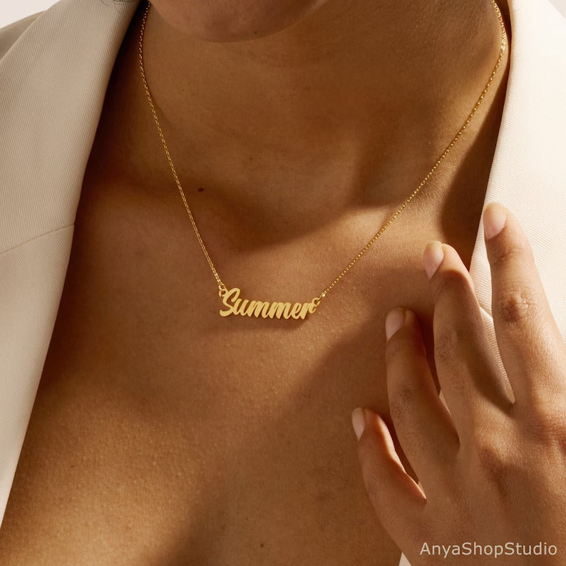 Custom Name Necklaces