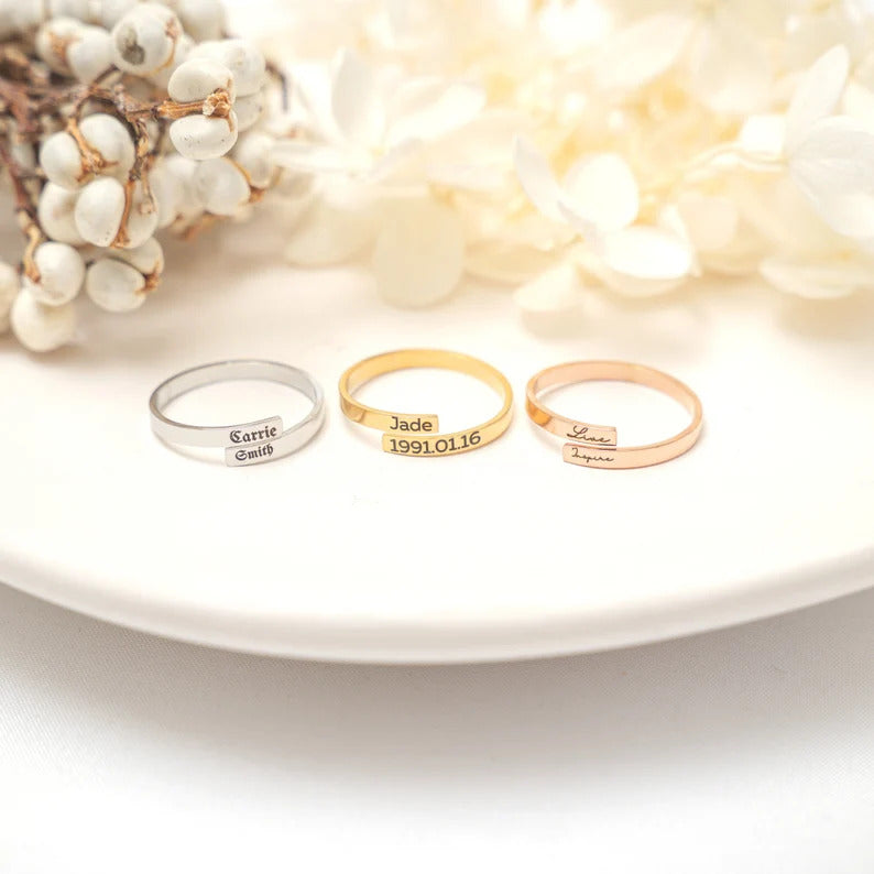 Custom Engraving Rings