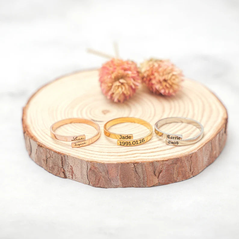 Custom Engraving Rings