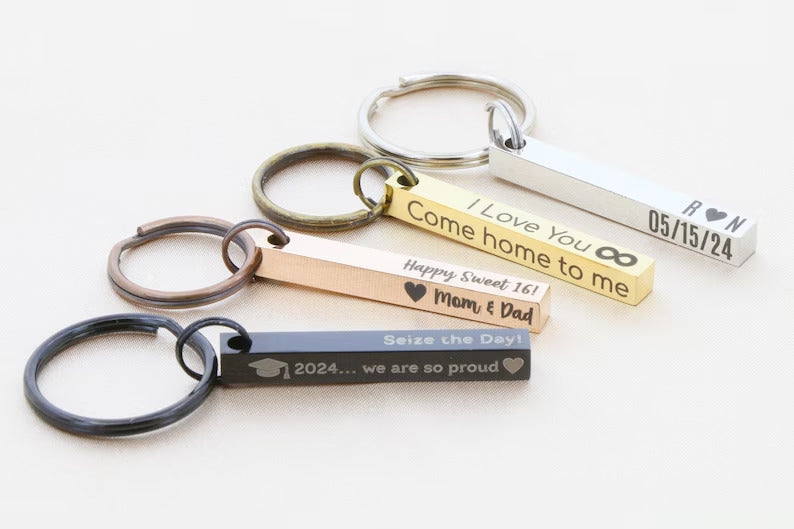 Personalized Custom Engraved KeyChain