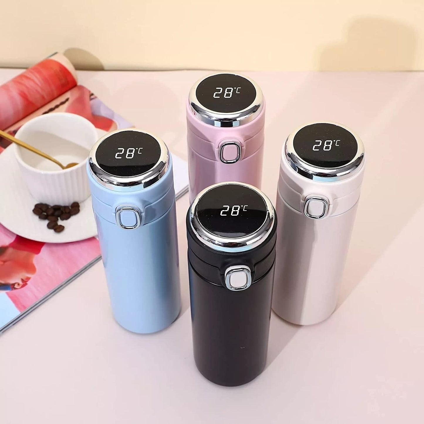 Sensy Gifts Customized Tumbler with Temperature
