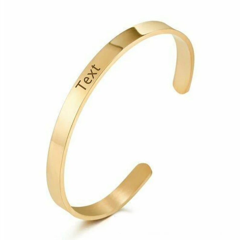Personalized Cuff Bracelet for Woman
