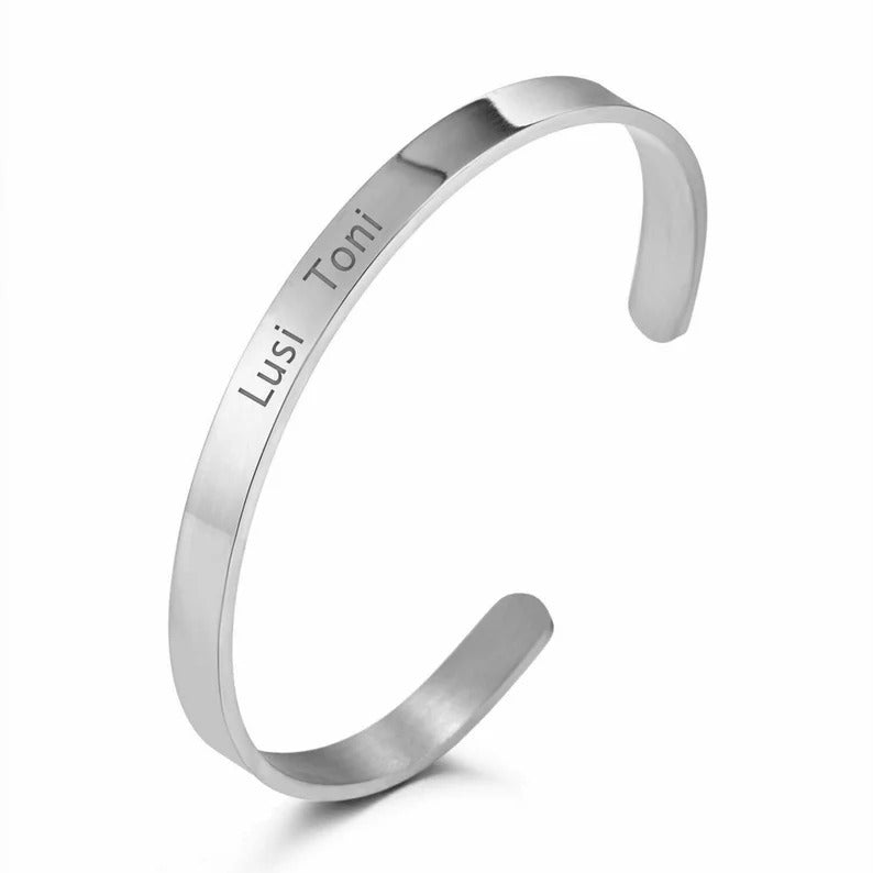 Personalized Cuff Bracelet for Woman