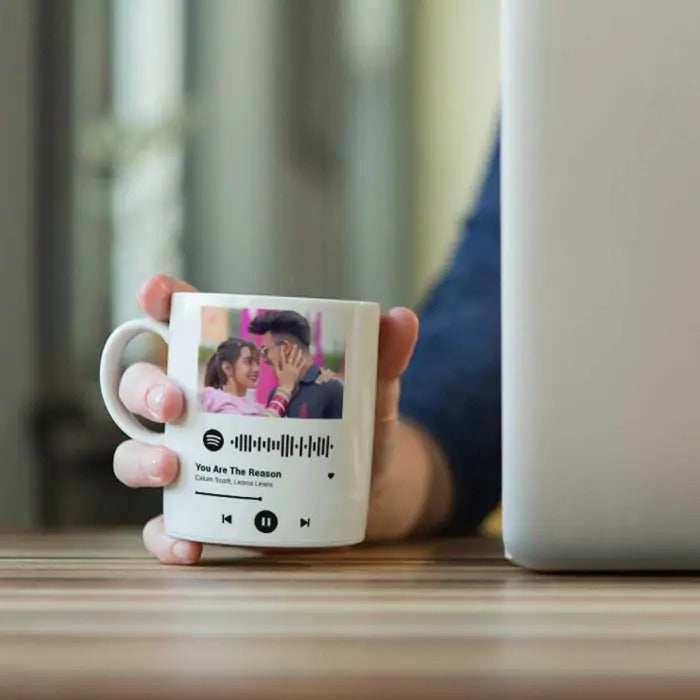 Customised Spotify Music Coffee Mug