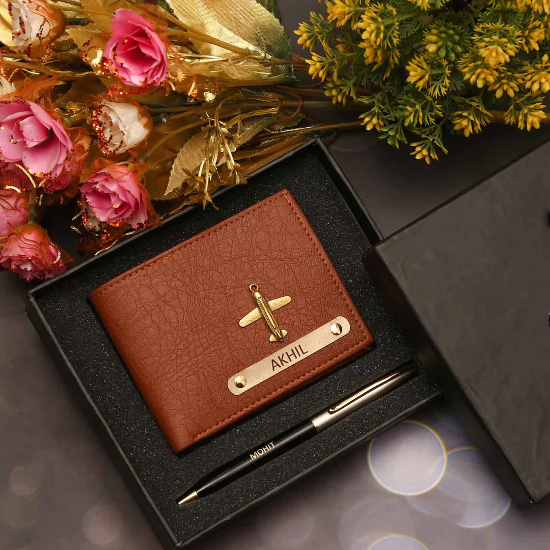 Premium Quality Men's Wallet & Pen Combo