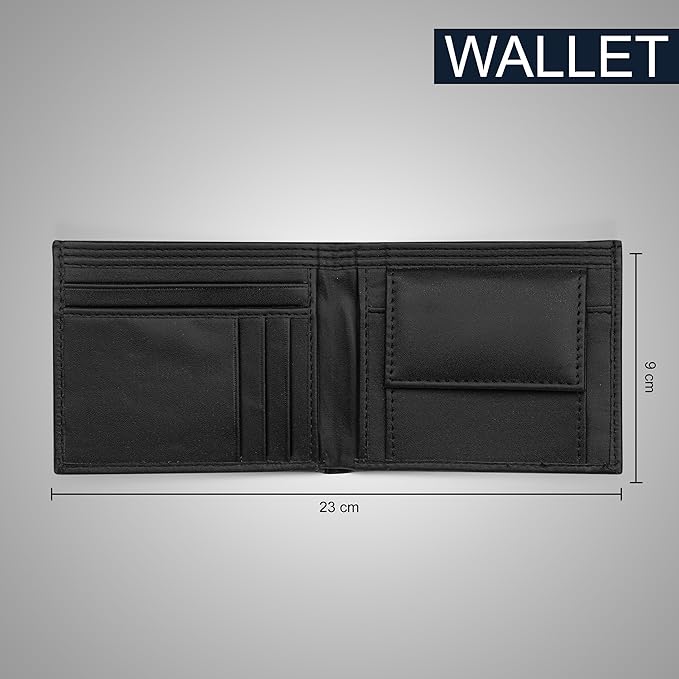 Personalized Men's Office Gift Set – 4-Piece Custom Name Combo with Leather Diary, Wallet, Pen & Keychain – Premium Corporate & Birthday Gift for Him