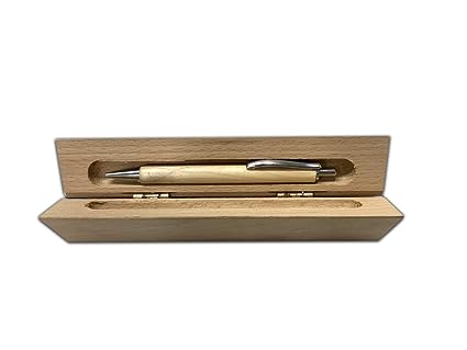 Personalized wooden Pen Box with name engraved