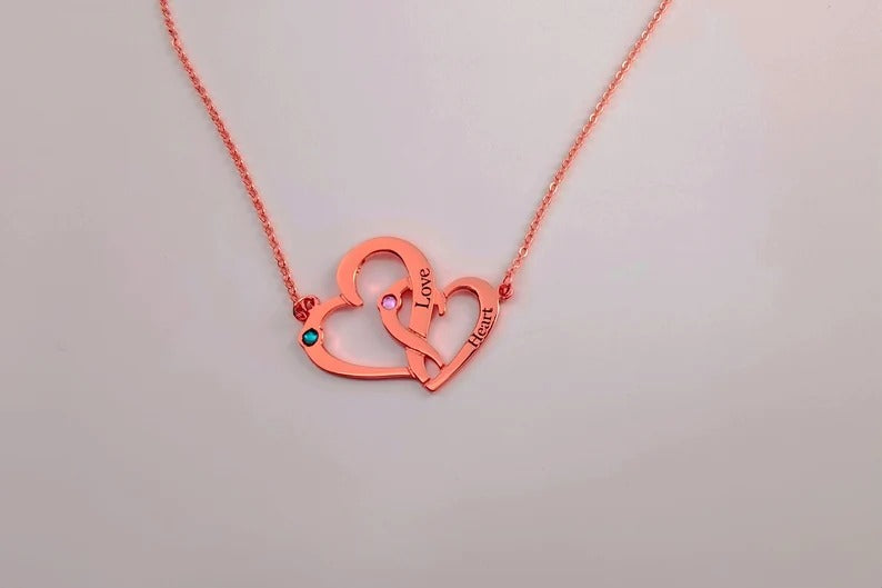 Heart Name Necklaces