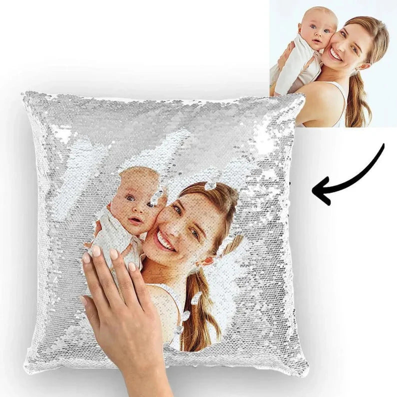 Custom Photo Magic Sequin Pillow Case