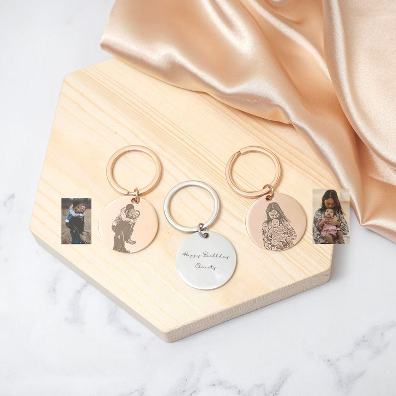 Customized Picture Keychain