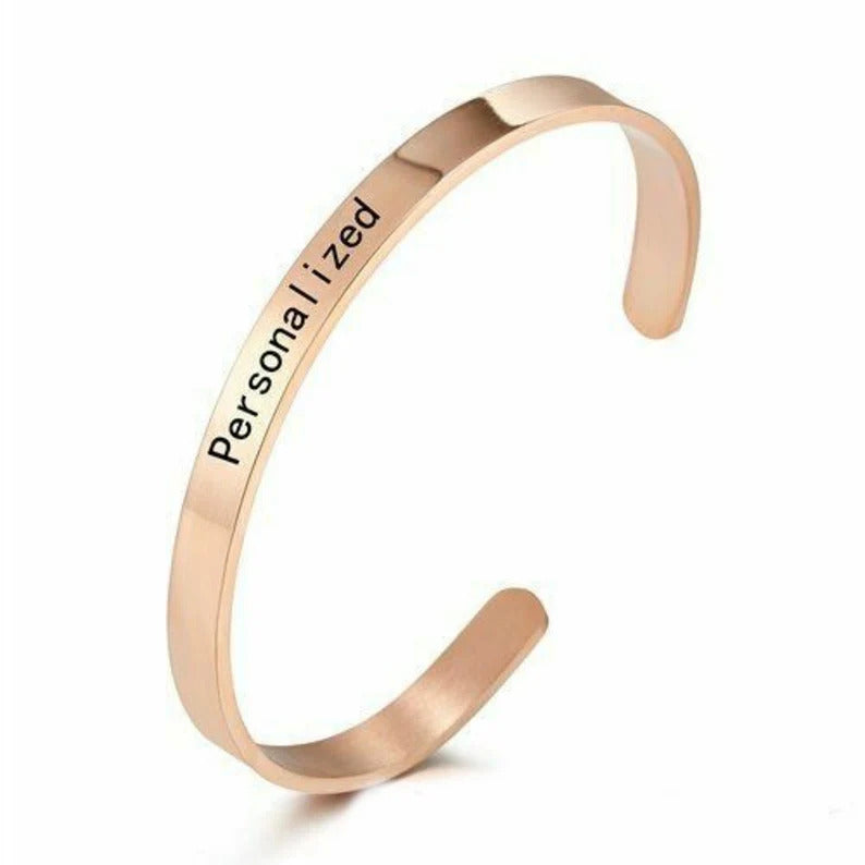 Personalized Cuff Bracelet for Woman