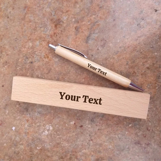 Customized Engraved Wooden Pen