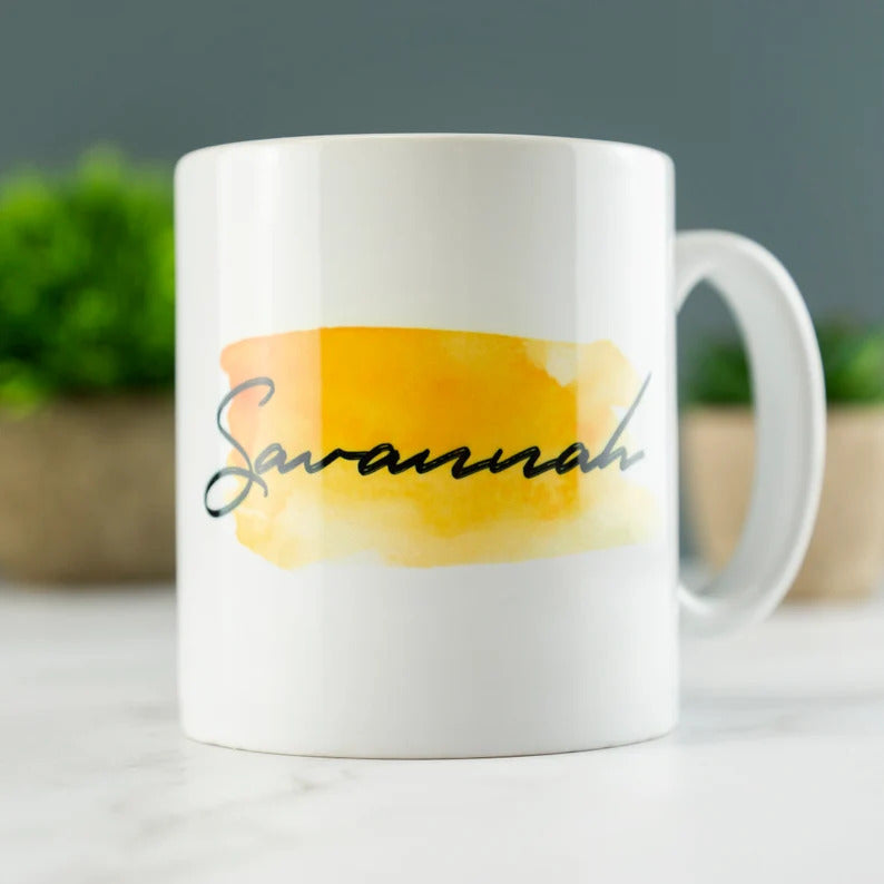 Personalised Name Tea Coffee Mug
