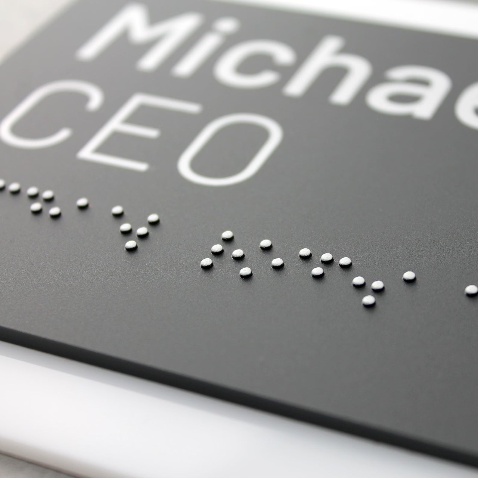 Premium Customized Acrylic House Name Plate with Number