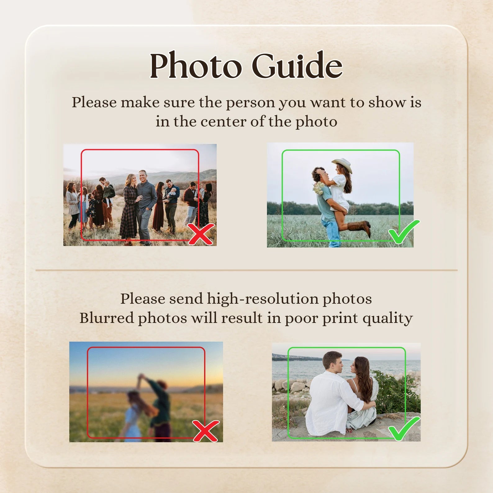 Custom Personalized Music Plaque with LED Wooden Base – Acrylic Song Poster with Your Photo & Scannable Audio Wave