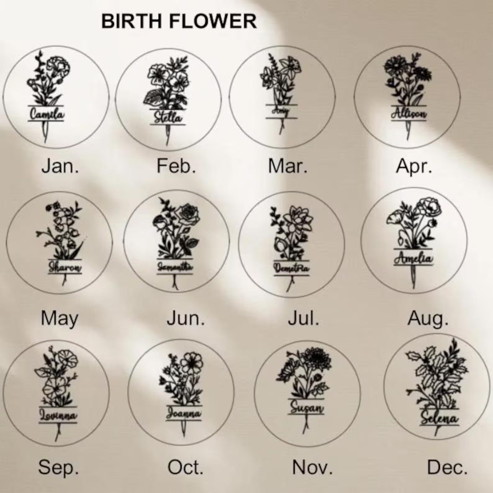 The Everlasting Bloom: Personalized Acrylic Flower & Name Bar Keychain
