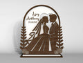 Personalized Laser-Cut 3D Romantic Couple Keepsake