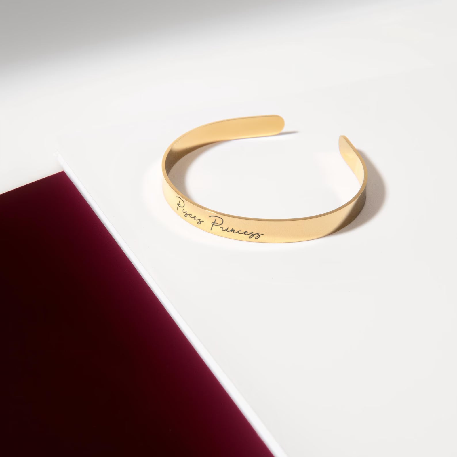 The Signature Cuff: Personalized Minimalist Statement Bracelet